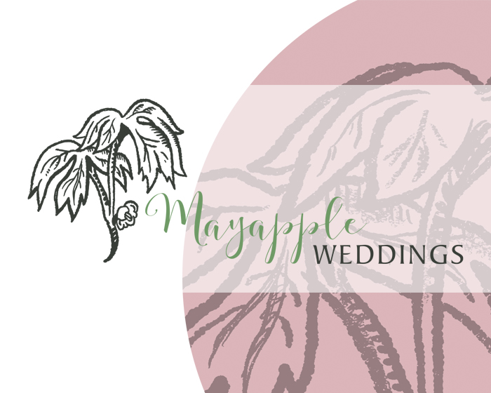 Mayapple Weddings Brand