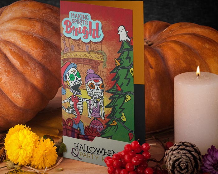 Holiday Card Illustrations